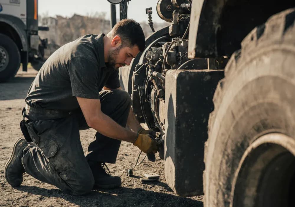 تعمیرکار سیار ماشین سنگین و نیمه سنگین در بندر عباس