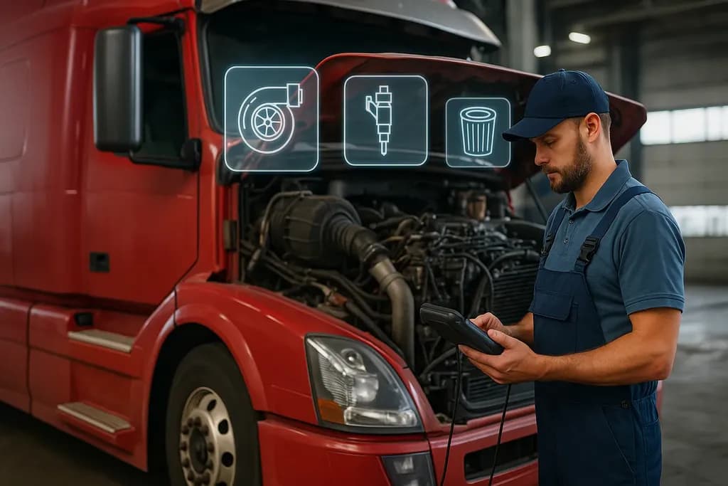 عیب یابی و تعمیر موتور دیزل ماشینهای سنگین